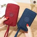 3 Zipper Unisex Cloth Coin Waterproof Wallet - Versatile and Secure. 