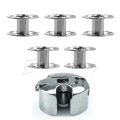 Bobbin Case with 5 bobbins pack for JUKI/ ZOJE/ JACK industrial sewing machine. 