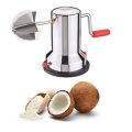 Stainless Steel Coconut  | Coconut Grater Machine | Coconut Crusher Manual Hand Roller | Coconut Chopper for Kitchen | Coconut Tool. 