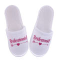 【WEJA】Toplans 1Pair Bride Wedding Decoration Bridesmaid Party Slippers Ladies Party Supplies. 