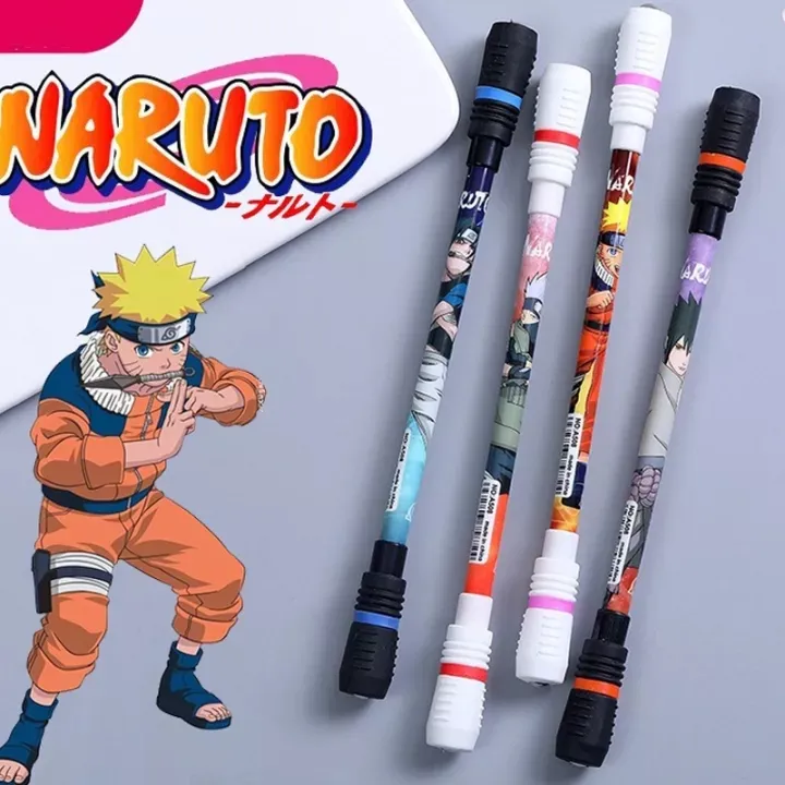 Naruto One Piece Spinning Pen Spining Spin Balance Pen Fingers Flexible Student School Gift