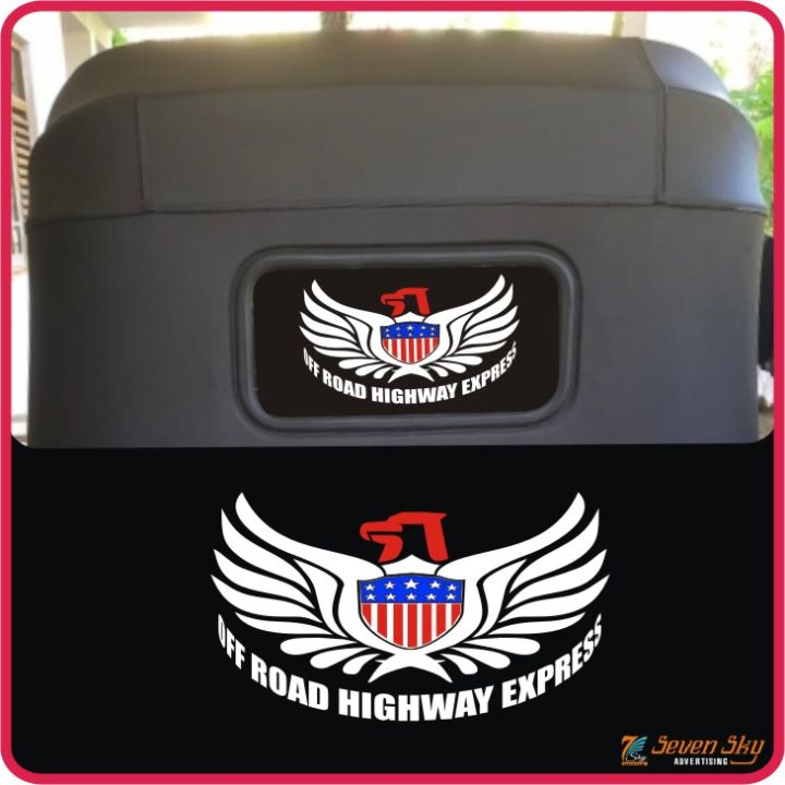 Three Wheel Full Set Sticker Design Tattoo Stickers For 3Wheele Windscreen Front Rear Glass PVC & Luminous ...