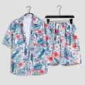 Summer Island Clothing Hainan Island Sanya Hawaii Printed Shirt Beach Suit Trendy Beach Pants Cool Seaside Style. 