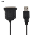 Facai USB to Parallel IEEE 1284 Printer Adapter Cable USB parallel to Fashion print the IEEE 1284 USB turn old Printer 36 PIN Support scanner. 