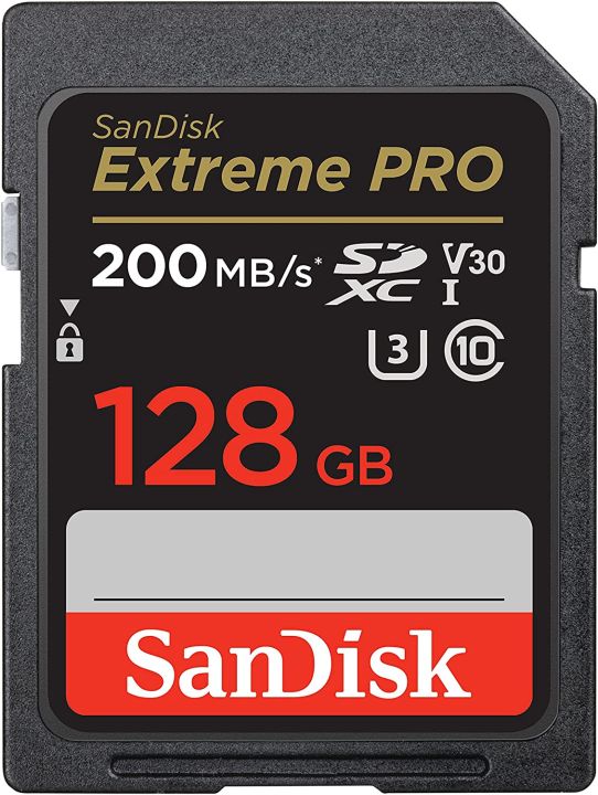 sd 128gb Extreme pro 200mbs