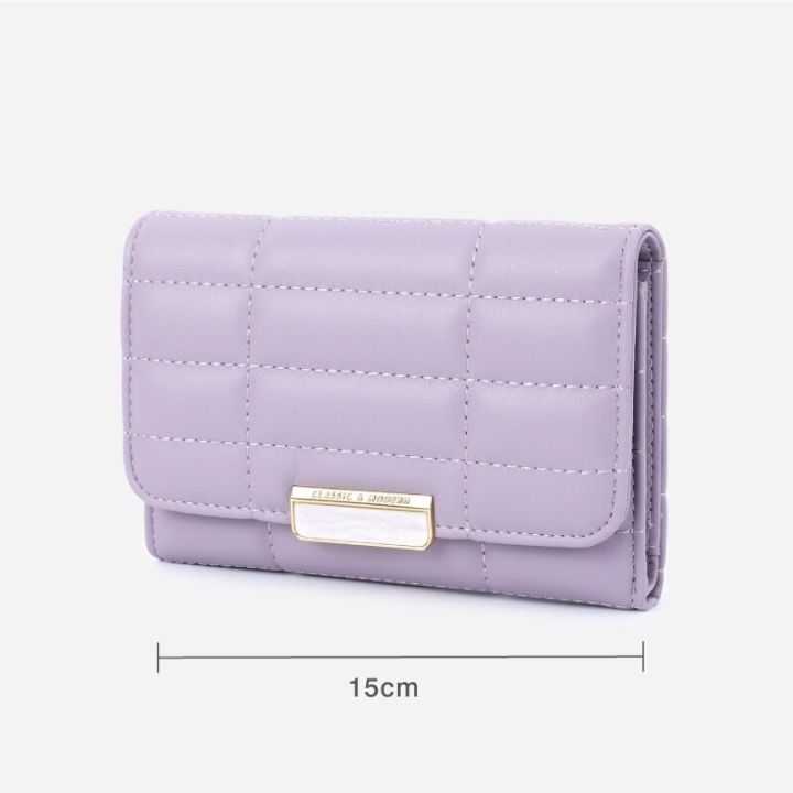 SeaGloca%20New%20Simple%20Korean%20Version%20Fashion%20Short%20Trifold%20Wallet%20for%20Woman%20-%20Image%206