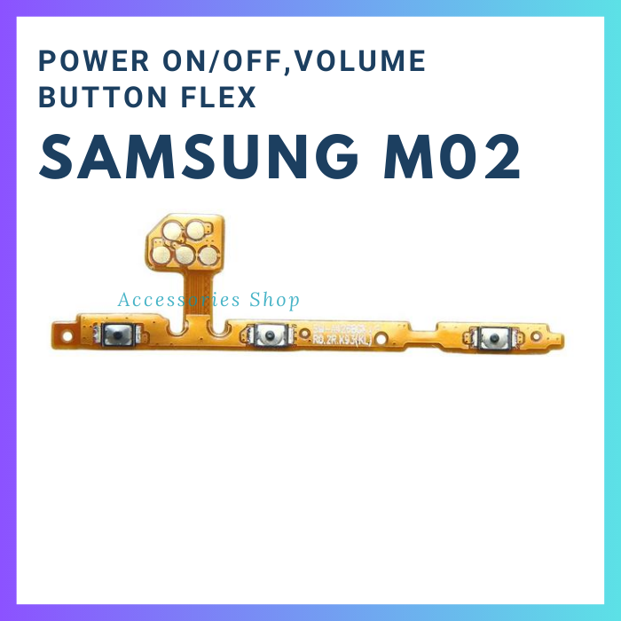 Samsung%20M02%20Power%20Button%20On%20/%20Off%20Power%20Switch%20Flex%20Cable%20For%20M02%20-%20Image%202