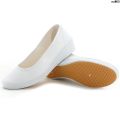 Ancient Style Nurse Shoes Beauty Salon White Flat Bottom Working Waiter Women's Comfortable Cloth Shoes Wedge Old Beijing White Shoes Small *. 