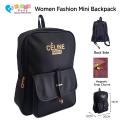 CELINE PARIS Brand Women Fashion Bag (Dimensions: L x W x H: 33cm X 12cm X 25cm)/ Women Girls Ladies Backpack/ Travel bag Ladies Casual Shoulder Bag for girls. 