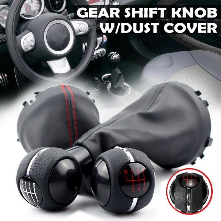 Generic%206%20Speed%20Manual%20Leather%20Gear%20Shift%20Stick%20Knob%20for%20Mini%20Cooper%20F54%20F55%20F56%20F57%20F60%20(Black)%20-%20Image%204