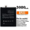 Xiaomi Mi 5X Mi A1 Battery  Redmi Note 5A 5A Pro Y1 Lite Battery 3.85V 3080mAh Li-polymer Battery Xiaomi BN31 BN 31 BN-31 Battery. 