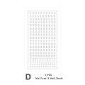 Sweet Journal 1PCS Magic Letter Series Transparent English Alphabet PET Stickers Diary Journaling Resin Art Decorative Crafts Scrapbooking DIY Sticker. 