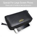 LouisWill Men Long Wallet Fashion Wallets for Men Purse PU Leather. 