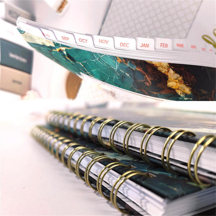 English%20notepad%20Organized%20Lightweight%20Spiral-bound%20Portable%20schedule%20book%20Compact%20Hardcover%20A5%20daily%20planner%20for%20Office%20productivity%20Study%20and%20education%20Business%20professionals%20%20management%20tool%20-%20Image%208