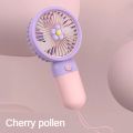 Candy-colored Mini fan rechargeable USB Fan rechargeable portable electric fan Mini/Hand-Held Fans hanging neck fan rechargeable Outdoor Sports Electric Fan folding fan Mini handheld Candy-colored Summer mini electric fan. 