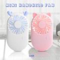 Portable USB Mini Fans Electric Air Cooler Fan Handheld Rechargable Adjustable Cooling Fans For Outdoor Travel Office. 