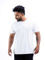 TRE Sportswear - Gent's White Color Sport T-shirt - Crewneck  / Short Sleeve. 