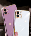 For Huawei Nova 3i Cover with Wrist Strap Fashion Shiny Plating Square Bumper Girls Phone Case Soft TPU Silicone Shockproof Protective Back Cover. 