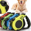 Heavy Duty Retractable Dog Leash Automatic Dog Lead  Leash with Strong 5m Nylon Tape, Long Rope with Anti-Slip Handle, Walking Leash for Small/Medium/Large Dog SJ-188-5M. 