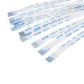 【Top mobile  Store】(New) 10PCs FPC ribbon flexible flat cable pitch 0.5mm A-type 4p 8p 12p 16p 20p 30p 40 p FFC wire 6/10/12/16/20/30/40 pin. 