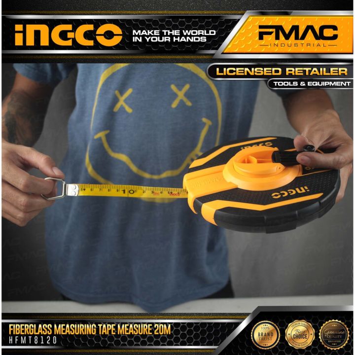 INGCO%20Fiberglass%20Measuring%20Tape%20Measure%2020M%20-%20Image%204