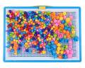Creative Mushroom Nails Intelligence Learning Education Pegboard. 