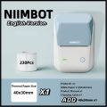 Niimbot B1 English Label Printer Portable Handheld Thermal Printer Mini Barcode QR Code Sticker Paper Color Rolls Maker Cable. 