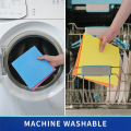 Reusable Dish Cloths Cellulose Sponge Cloth for Kitchen, Absorbent Cleaning Cloth, Multi Colors. 