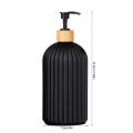Hands and Dishes Soap Dispenser Bottle with Tag Pump Soap Container for Shampoo Conditioner Body Wash Countertop Organizer. 
