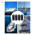 4x Boat Top Fitting Marine Hardware Eye End Cap Nylon Round Inside Eye End. 