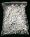 50pcs 5mm White LED Diode Super Bright Water Clear DIY Kit. 