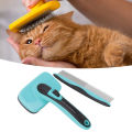 Dog Slicker Brush Stainless Steel Needle Pet Brush Kit For Home For Dogs. 