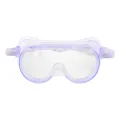 KOGEEK Safety Goggles Adults Adjustable Protective Goggles Eye Protector with Adjustment Straps Splash Impact Resistant Clear Lens Eyewear Use with Prescription Glasses. 