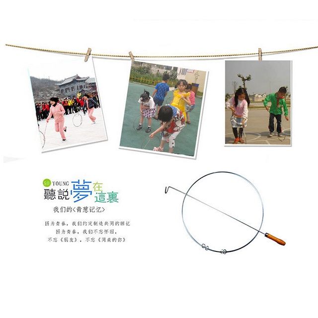 Push Iron Ring Childhood Toy Folk Hoop Ring Traditional Rolling Iron Ring Memories Nostalgic Hoop Rolling Solid Fitness