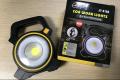 High-quality super bright LED work light with inbuilt solar rechargeable features . 