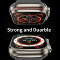 T800 Ultra Smart Watch with Wireless Charger Waterproof Sports Action Step Counter 2024 Series 8 Ultra Smart Watch Watch 8 Ultra Smart Watch Apple Watch Smart Band Watch Smart Watch iWatch PK KD99 Z66 Similar to T900 Ultra Smart Watch. 