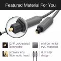 UGREN Optical Audio Cable Toslink SPDIF Coaxial Cable (1M). 