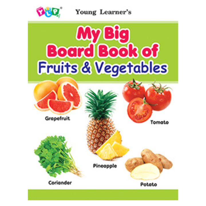 My Big Board Book Of Fruits And Vegetables | Daraz.lk