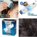 Full Set of Licetec V-Comb Anti Lice and Nits Device Dandruff Treatment with Free 2 FILTERS V Comb Vacuum Comb Electric Head Machine Removes With Their Eggs. 
