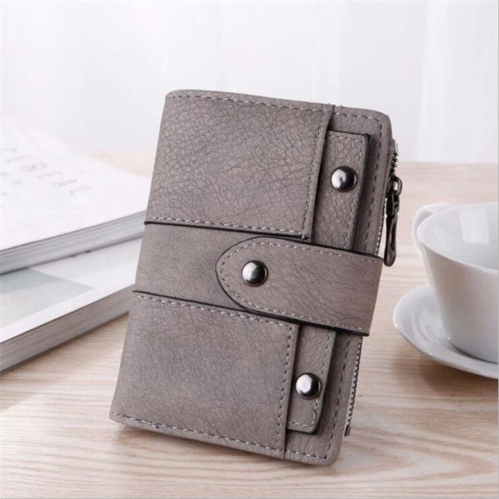 Hang%20qiao%20shopHangQiao%20Wanita%20Baru%20Pu%20Kulit%20Rivet%20Wallet%20Pendek%20Zip%20Duit%20Syiling%20Duit%20Syiling%20Pemegang%20Kad%20Pemegang%20Kad%20Duit%20Syiling%20Wanita%20Clutch%20Dompet%20Purse%20Wang%20Beg%20-%20Image%204