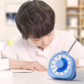 Visual Timer 60-Minutes Super Countdown Visual Timer Suitable for Children Adult Mechanical Easy to Use (Blue). 