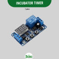 Incubator Timer /DC 6V~30V Multifunction Trigger Delay Time Module Switch Control Relay Cycle Timer Digit LED Display Micro USB 5V. 