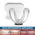 【Hot】 Orthodontic Braces Appliance Dental Braces Silicone Alignment Trainer Teeth Retainer Bruxism Mouth Duard Teeth Straightener. 