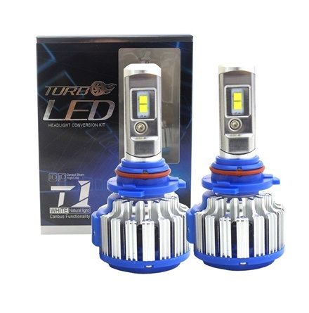 Turbo LED Headlight T1 H4 LED 6000K Car LED  Headlight