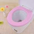 1/4Pcs Waterpoof Toilet Seat Mat Soft EVA Reusable Toilet Lid Cover Closestool Protector O-shape Toilet Cushion Pad Bathroom Decor. 