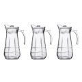 Deli Glassware Glass Pitcher 1.7L YZH-36 Water Juice Jug. 