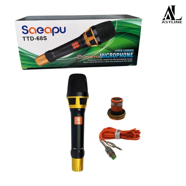 Saeapu%20Mic%2068S%20Professional%20Vocal%20Wired%20Microphone%20JBL%20Type%20Mic%20Wired%20Vocal%20Mic%20with%20CableProfessional%20Vocal%20Wired%20Microphone%20for%20Karaoke%20and%20Stage%20Performance%20-%20Image%205