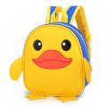 Children's Kindergarten Korean Style Baby Cartoon Korean Style Duck Backpack New Men's and Women's Backpacks Cute Korean Style. 