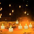 LED Simulation Candle Light Flash Flameless Candle Light Battery Powered Holiday Birthday Wedding Party Home Decoration. 