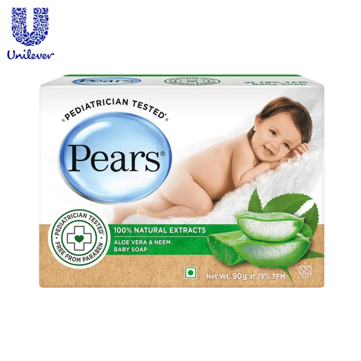 Pears%20Aloe%20Vera%20&%20Neem%20Baby%20Soap,%2090g%20-%20Image%203
